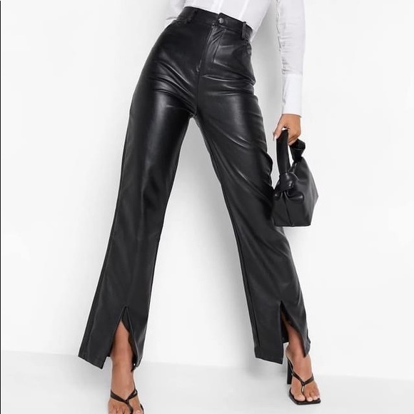 NWT leather pants - Picture 1 of 3